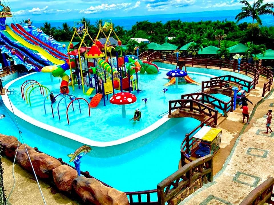 Rainbow Slide Pool